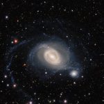 ثبت تصویر نادر از ادغام دو کهکشان توسط تلسکوپ Víctor M. Blanco